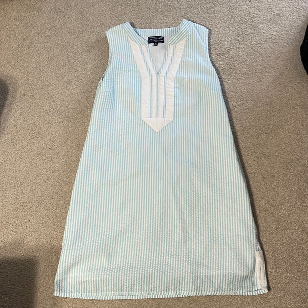 Duffield Lane seersucker dress